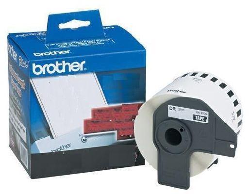 Brother Label Tape, Color : white