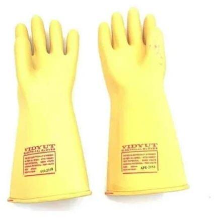 VIDYUT Plain PU ELECTRIC HAND GLOVES, for Electrical protection