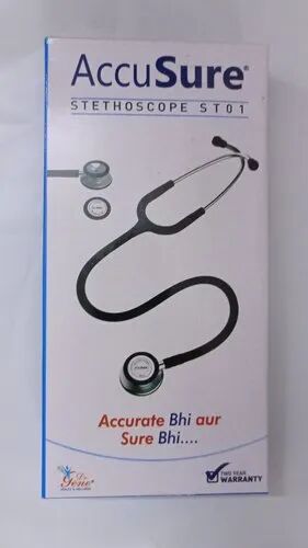 Stethoscope, Chest Piece Material : Stainless Steel
