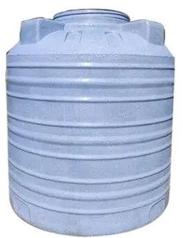 Plastic water storage tank, Shape : Round