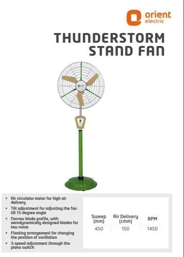 Heavy Duty Pedestal Fans, for Industrial, Mounting Type : STAND