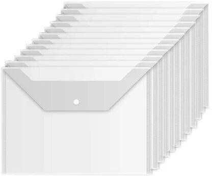 Plastic Transparent Document Folder