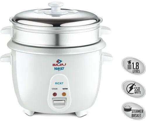 Rice Cooker, Color : White