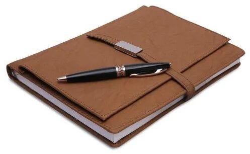 Corporate Business Diary, Color : Brown