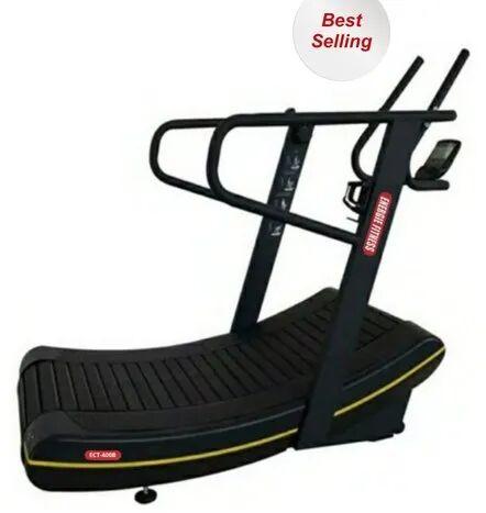 Curve Treadmill, Color : Black/Silver