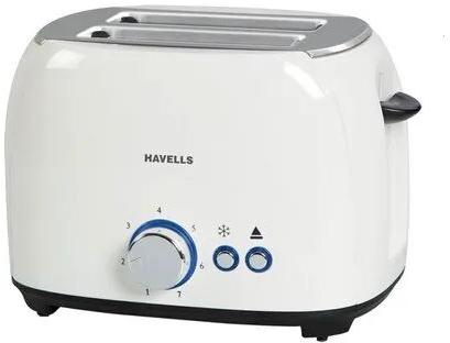 Crust White Toaster, Power : 110-220V110-220V