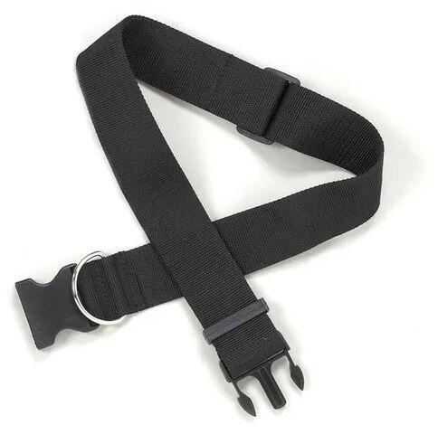 Polyester Strap Belts, Color : Black