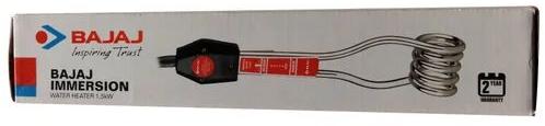 Water Immersion Rod, Color : Black, Red Silver