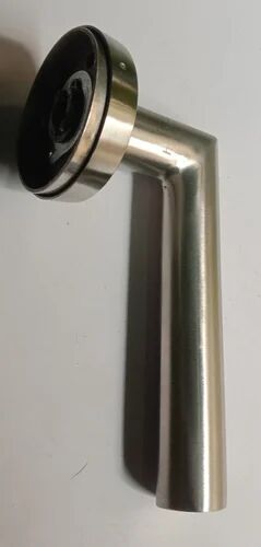 Stainless Steel Handle Lock, Color : Silver