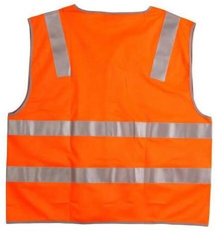 PVC Reflective Safety Vest, for Security Purpose, Size : Free Size