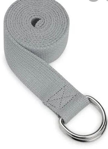 Cotton Yoga Strap, Color : Grey