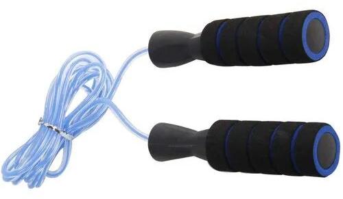 PVC Skipping Rope, Color : Black Blue
