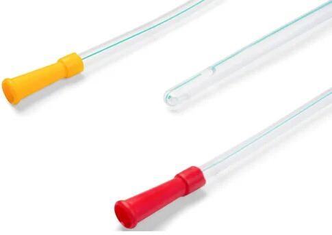 Plastic Nelaton Catheter, Color : Yellow Red