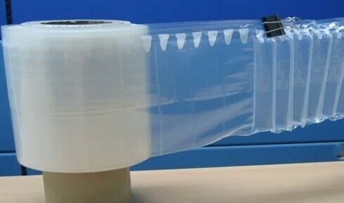 Air Column Bag Packaging Roll, Color : Transparent