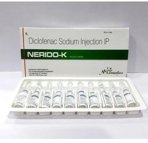 Diclofenac Sodium Injection, Packaging Size : 10x1 ml