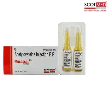 acetylcysteine injection