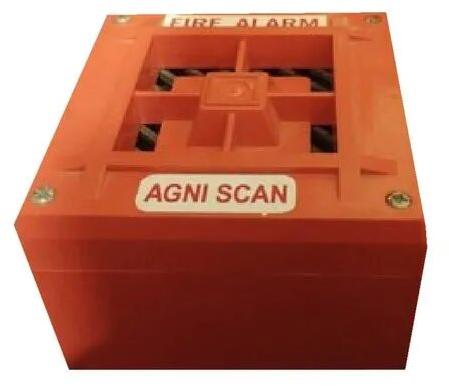 Plastic Fire Alarm Hooter, Power Source : Battery