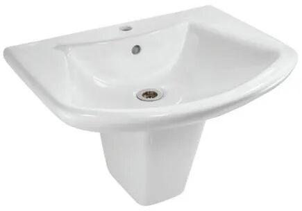 Jaquar Ceramic Wall Hung Basin, for Bathroom, Model Name/Number : lys-wht-38801