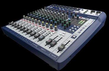 Soundcraft Signature 12 Channel Mixer, Color : Blue