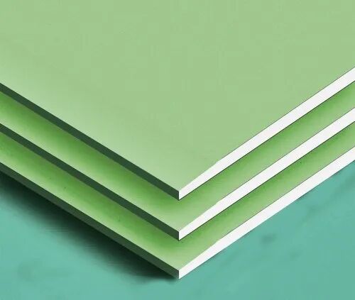 Moisture Resistant Gypsum Board, Color : GREEN