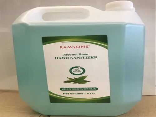 Hand sanitizer, Packaging Size : 5L