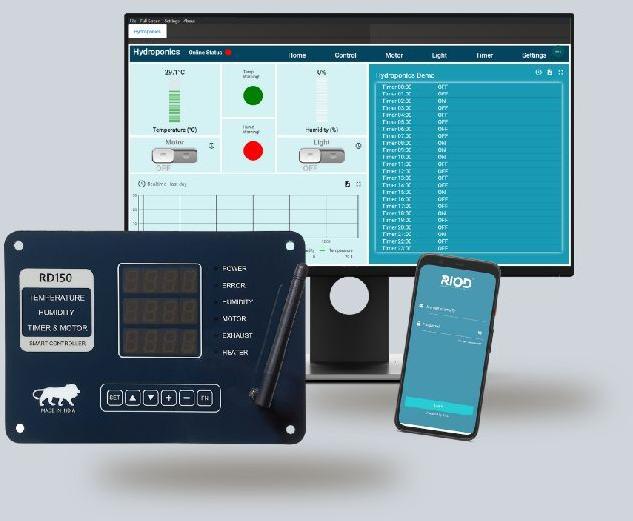 Hydroponics Controller with Software, Certification : CE Certified