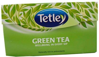 Tetley Green Tea Bags Ginger & Lemon (25 Dips), Leaves, Packaging Type:  Packet at Rs 160/box in New Delhi