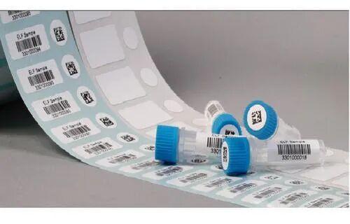 Self adhesive film Laboratory Labels, Packaging Type : Roll