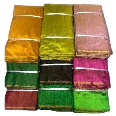 Metallic Tissue Silk Fabric