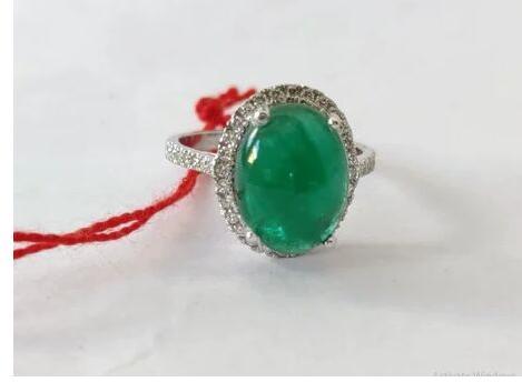 Emerald Diamond Ring, Occasion : Party