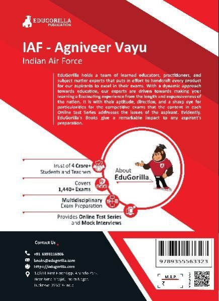 Agniveer Vayu Exam Prep Book 2023 (English Edition) Indian Air Force Agneepath Scheme