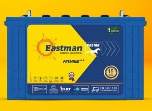 Eastman Tubular Battery, Voltage : 12W