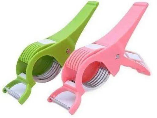 Plastic Veg Cutter, Color : multicolor