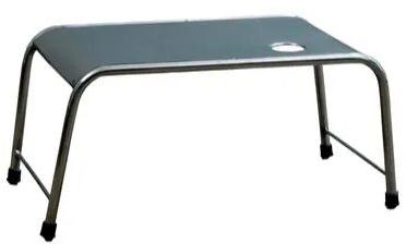 True meditech Stainless Steel Over Bed Table, for hospital