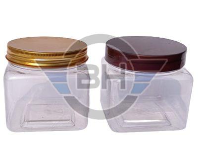 Pet-g Jar With Aluminium Cap, For Cosmetic Storage, Capacity : 50gm, 100gm 200gm