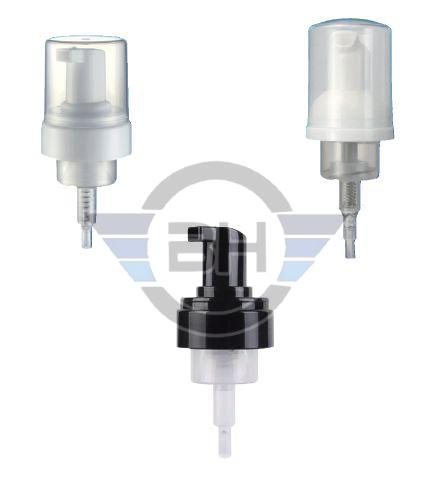 Round Plastic Foaming Pump, For Spray Bottles, Size : 30mm, 42mm 43mm