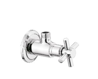 Silver Euro Collection Brass Angle Cock, for Bathroom, Feature : Rust Proof, Fine Finished, Durable