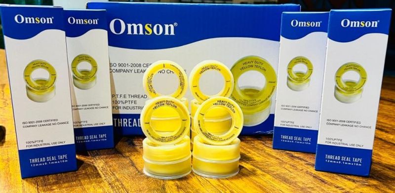 Omson Teflon Thread Seal Tape, Feature : Waterproof, Antistatic