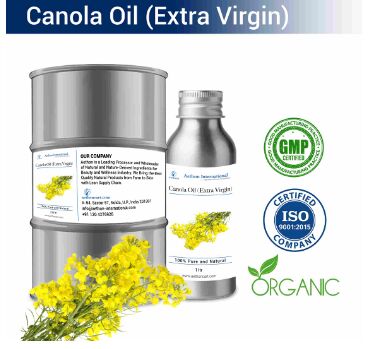 Canola Extra Virgin Oil, Color : Light Yellow