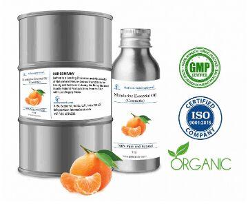 Light Yellow Liquid Organic Mandarin Essential Oil, for Medicinal