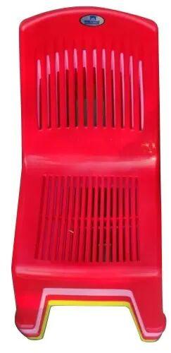 Plastic Kids School Chair, Color : Red