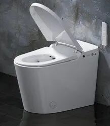 Automatic Smart Toilet, for Home, Color : White