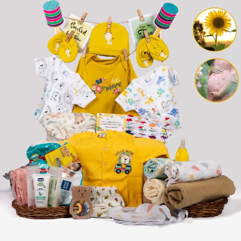 Summer newborn baby hamper