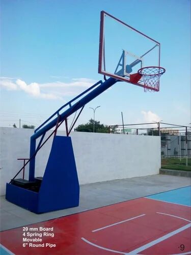 Acrylic Basketball Pole, Size : 180x105 cm