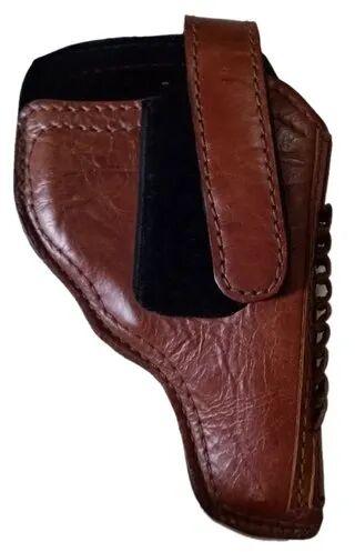 Brown Leather Gun Cover