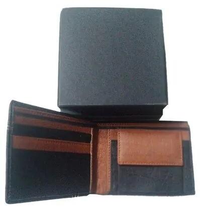 Men Plain Leather Wallet