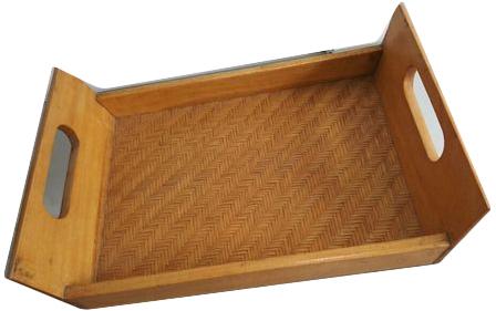 Bamboo Serving Tray, for Homes, Hotels, Restaurants, Feature : Light Weight, High Quality, Eco-friendly