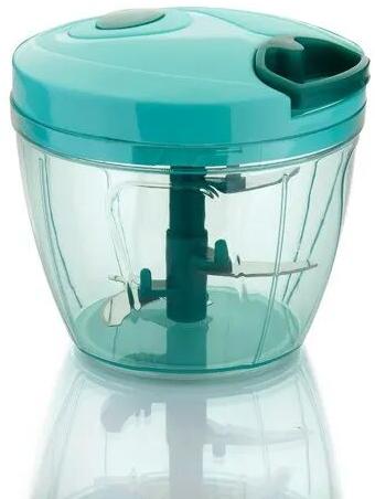 Plastic Fruit Vegetable Chopper, Color : Green