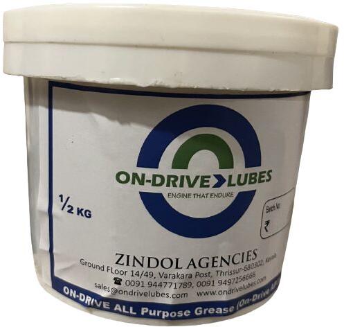 On-Drive Lubes White AP3 Grease 500 gm