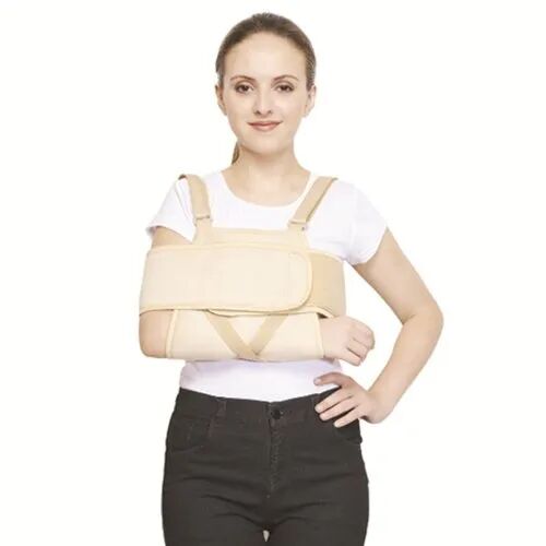 Fox Cooton with Foam bonded 150 gm Shoulder Immobilizer, Size : Medium